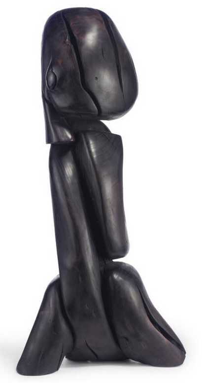 王克平 2005年作 站立68.5 by 30.4 by 17.7 cm